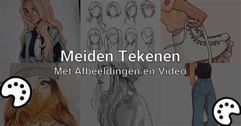 tekenen meiden moeilijk|Tekenen Meiden (Met Afbeeldingen en Video)